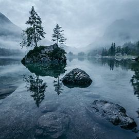 Le lac mystique Hintersee sur Oliver Henze