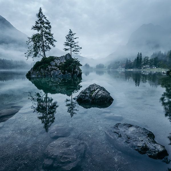 Le lac mystique Hintersee par Oliver Henze