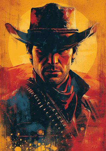 Cowboy Pop Art Western Wilde Westen