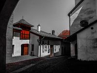Inner courtyard in Rattenberg Austria