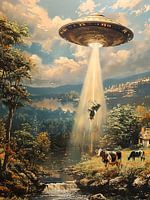 Alien-Kuh-Verschwörung