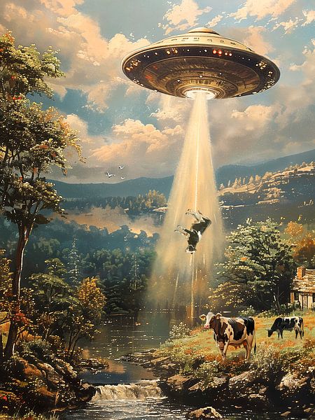 Alien-Kuh-Verschwörung von Dikhotomy