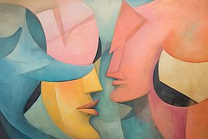 Visages abstraits