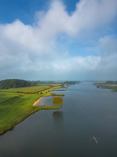 De schoonheid van het rivierenlandschap