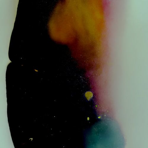 Zeitgenössische Abstraktion in warmen Farben