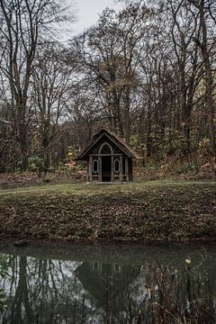 Het kleine schattige huisje. van Stephan Scheffer