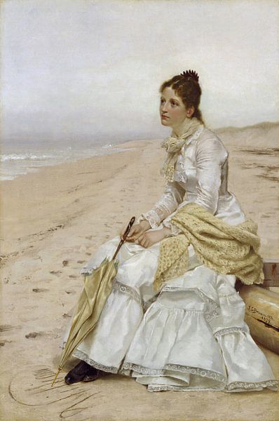 Waiting for William, John George Brown by Masterful Masters
