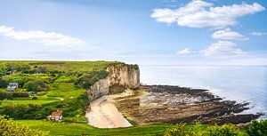 Strand von Vaucottes. Étretat und Fécamp, Normandie