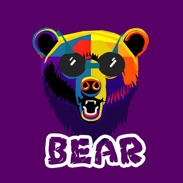 Spectacled Bear wpap by Azka Azkanio