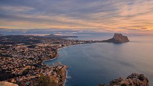 Sonnenaufgang in Calpe, Spanien