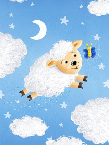 sweet cloud sheep by Stefan Lohr