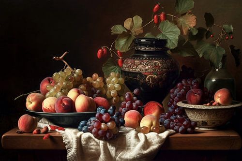 Still life with fruit.