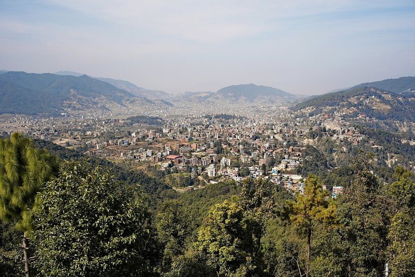 Panoramic view of the roofs of the world by Frank Photos