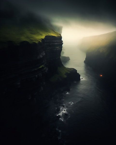 Landschaft von fernlichtsicht