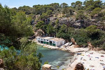 Cala Pi-strand (Mallorca) van Michel Lumiere