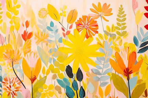 Flowers in Pastel