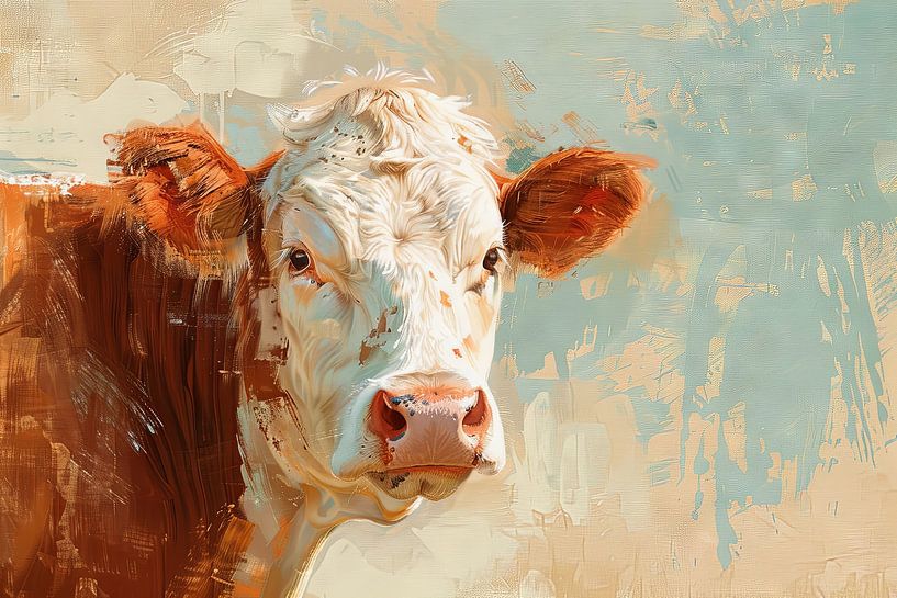 Vache par Poster Art Shop