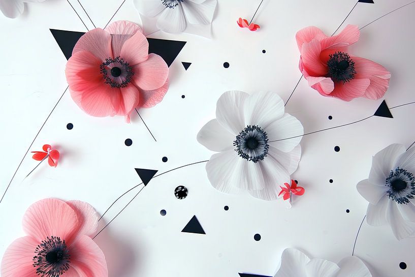Kronen-Anemone von Poster Art Shop