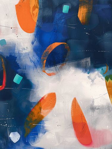 Farbenfroh, modern und abstrakt