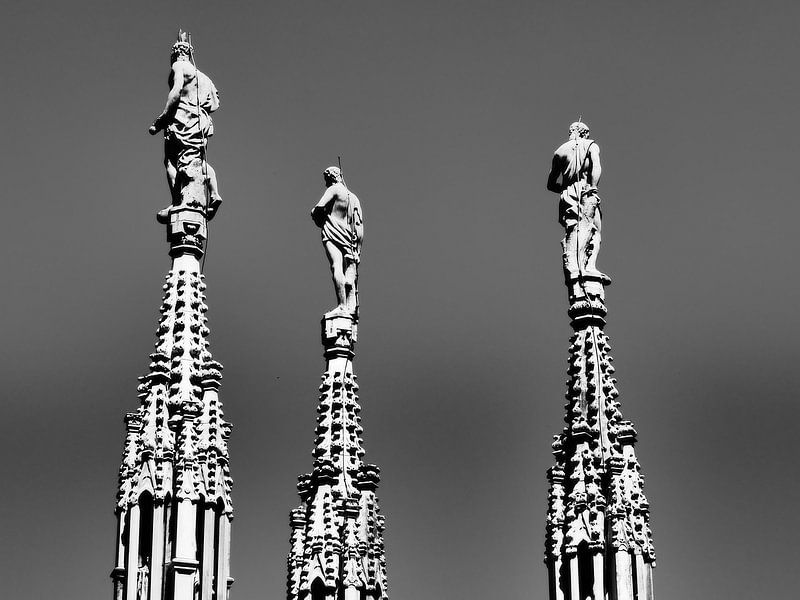 Piazza de Duomo Milan par Gaby  van der Peijl