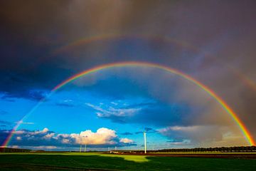 Dubbele regenboog, Almere van Lieuwe J. Zander