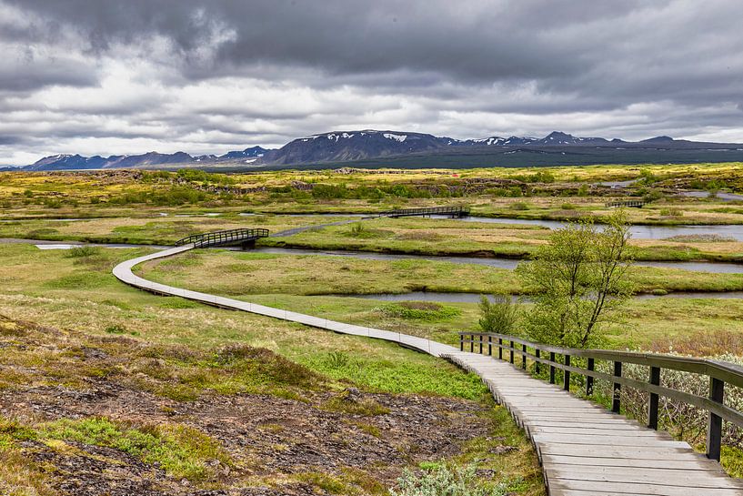 Þingvellir nationaal park van Easycopters