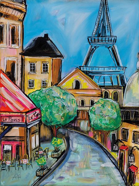 Parijs Evening II, Jeanette Vertentes van Wild Apple