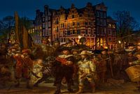 Nachtwacht van Rembrandt van Rijn in Amsterdam
