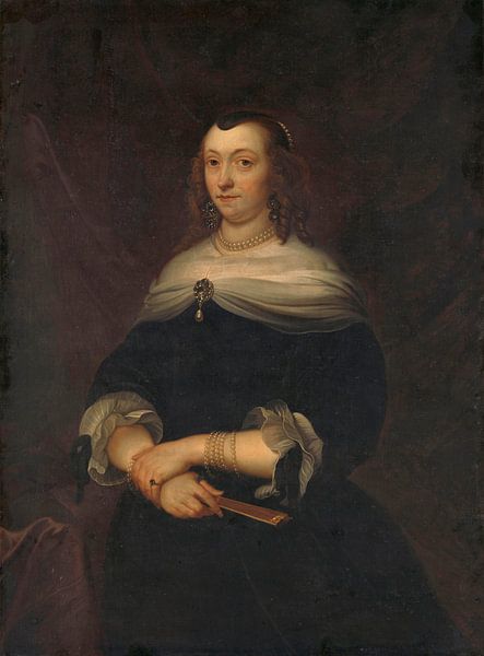 Portrait of a Woman, Jacob van Loo by Masterful Masters