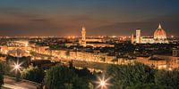 Florence vue de la Piazzale Michelangelo par Henk Meijer Photography Aperçu
