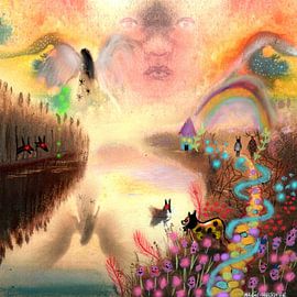 Spirit sky van Marije Hulscher