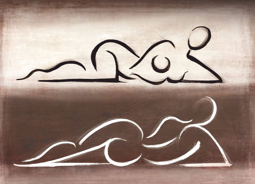 Nude back&amp;front van Joan Engels