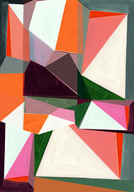 Moderne geometrische Formen von cartissi