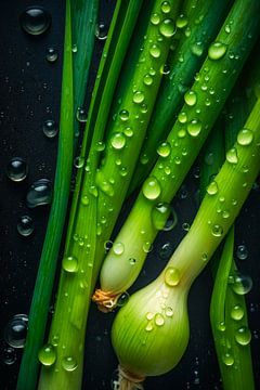 Green leek by Steffen Gierok