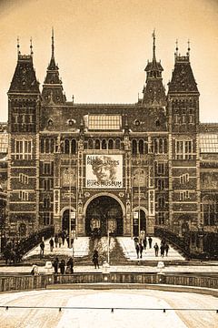 Rijksmuseum Amsterdam Sepia Winter