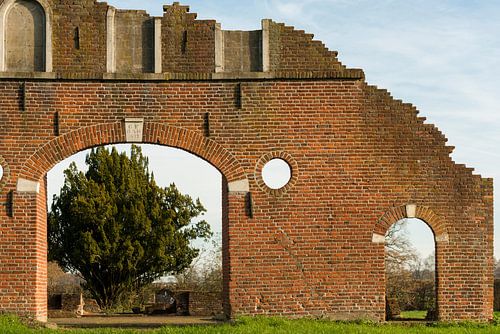 Ruine van oude boerderij in Winterswijk
