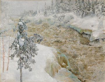 Imatra en hiver, 1893, Akseli Gallen-Kallela
