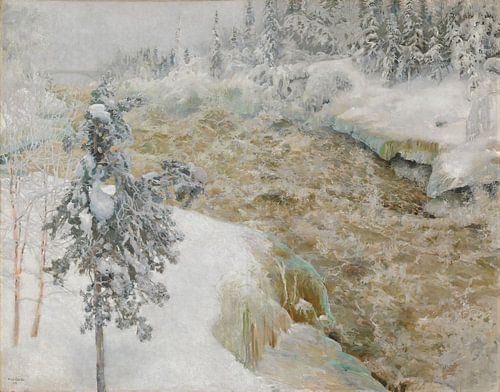 Imatra in de winter, 1893, Akseli Gallen-Kallela