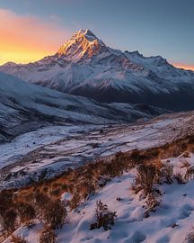 Fantastic mountain world