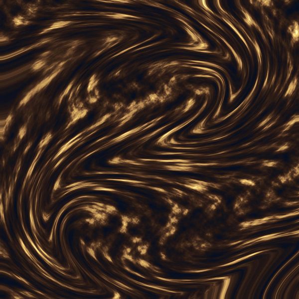 Fest. Luxuriöse goldene Abstraktion. Dunkles Gold. von Dina Dankers