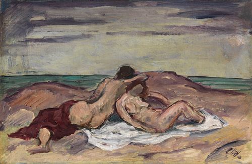 Karl Hofer, Kalme zee, circa 1912