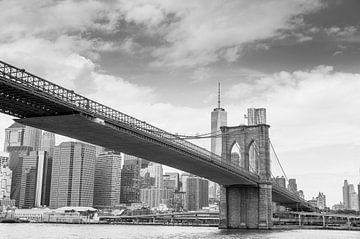 Brooklyn Bridge, New York van Carlos Charlez