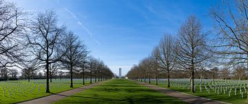 Netherlands,Limburg,Margraten, February 12 2022: Overview of the by Leoniek van der Vliet