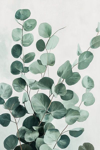 Eucalyptus au Pastel n°1 par Studio BB