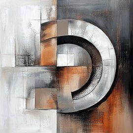 Crème Cirkel van Modern Collection