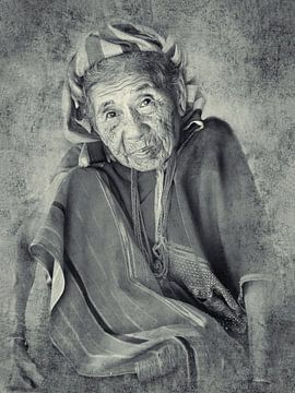 Oude Thaise dame van Anouschka Hendriks