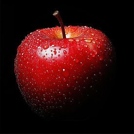 Appel portret van TheXclusive Art