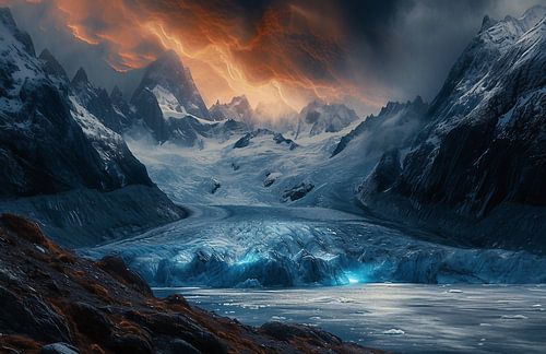 Winterwonderland op de kliffen