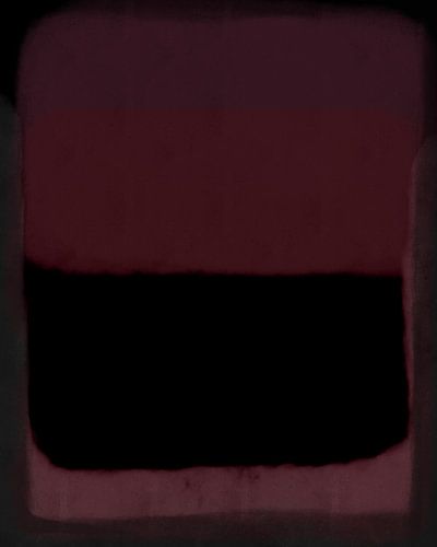 Moderne abstracte kunst in donkerroze, rood, paars en zwart