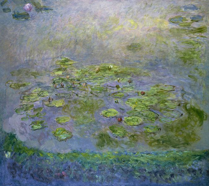 Seerosen (Nymphéas), Claude Monet von Meesterlijcke Meesters